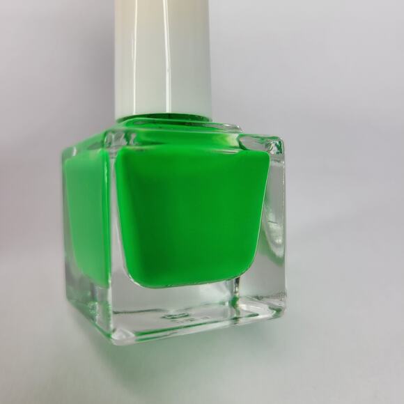 Parrot Polish "Glow Mr. Yuk" NEW Green Neon Lacquer - Picture 5 of 7